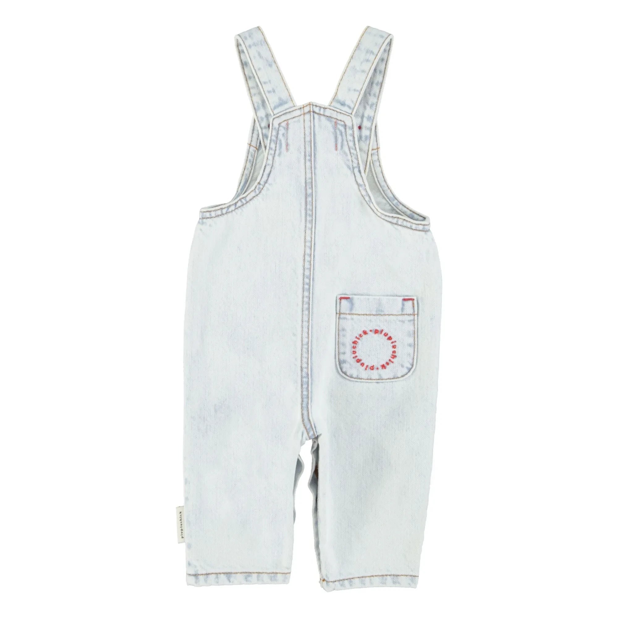 Piupiuchick - Peto vaquero Peace Baby | Azul lavado