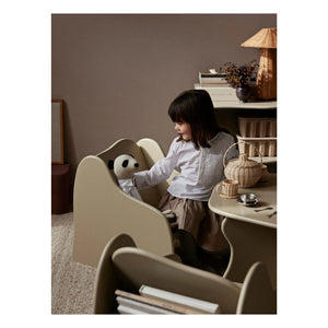 Ferm Living Kids - Juego de té de ratán | Natural
