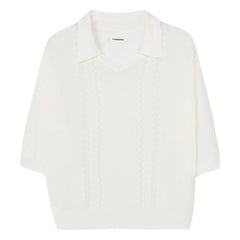 Cordera - Polo de punto | Blanco