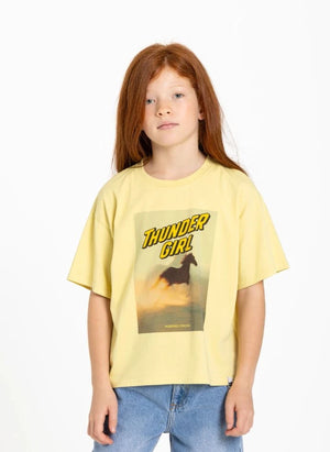 Hundred Pieces - Luna Horses Camiseta | Amarillo claro
