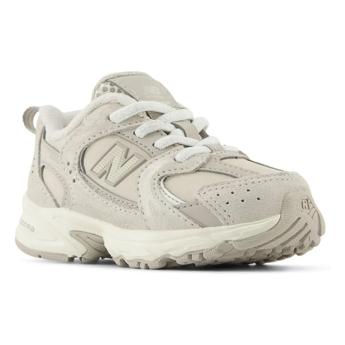 New Balance - Zapatillas deportivas con cordones elásticos 530 | Crema