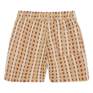 OAS - Waffle corto Lano Braga | Rojo