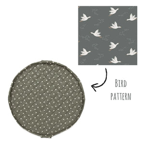 Play and Go - Bolsa / Alfombra Noomad - Birds | Caqui