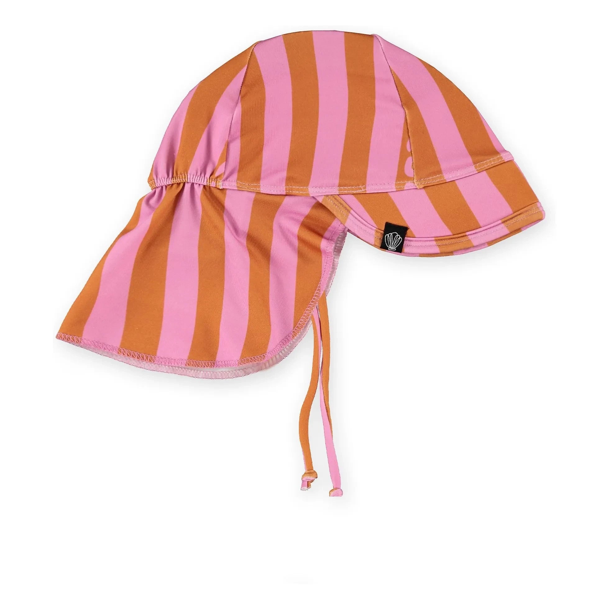 Beach & Bandits - Sombrero con Protección UV de Rayas Aloha con Fibras Recicladas | Rosa