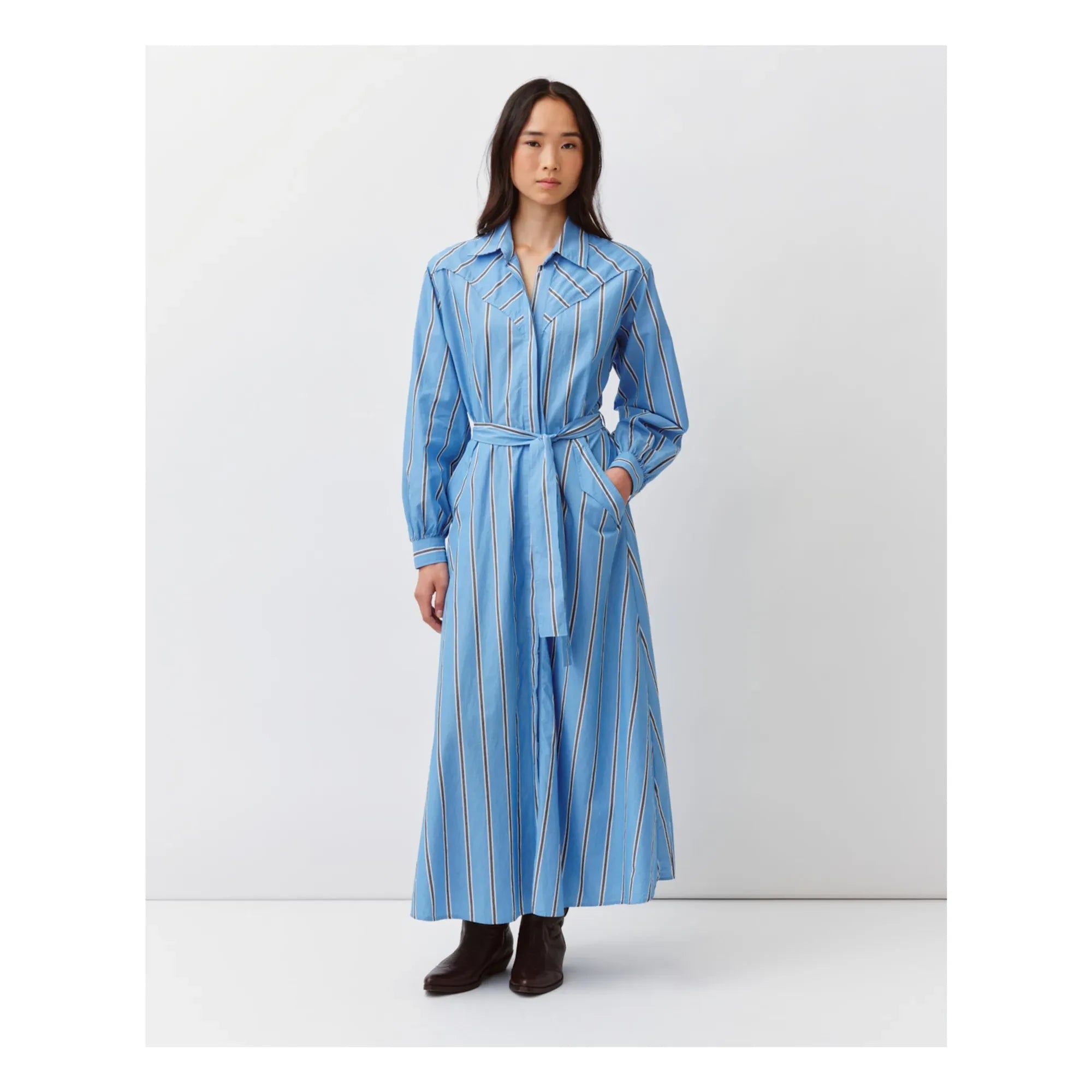 Vestido Diega - Ravia | Azul