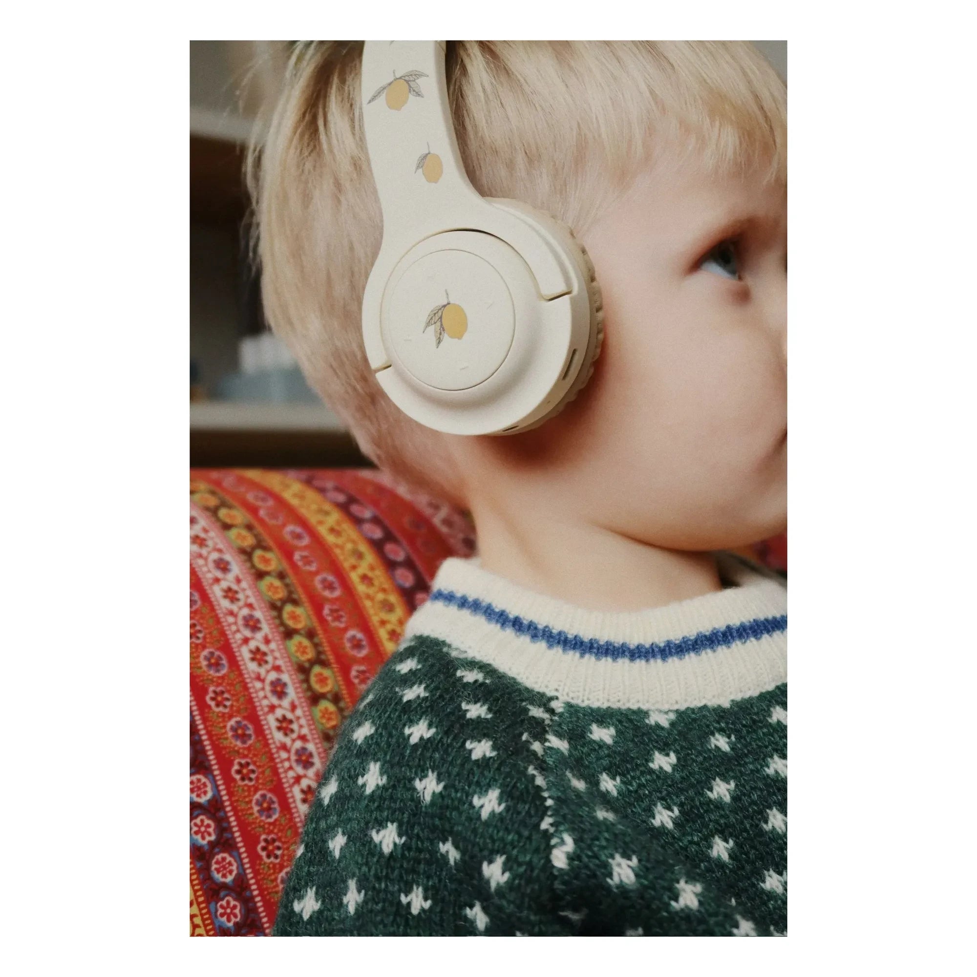 Konges Sløjd - Auriculares de limón | Beige