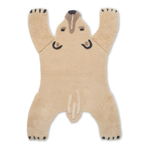 Ferm Living Kids - Alfombra Oso Polar en Relieve | Blanco roto