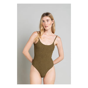 Smallable Mujer - Traje de baño de una pieza Marcia | Caqui