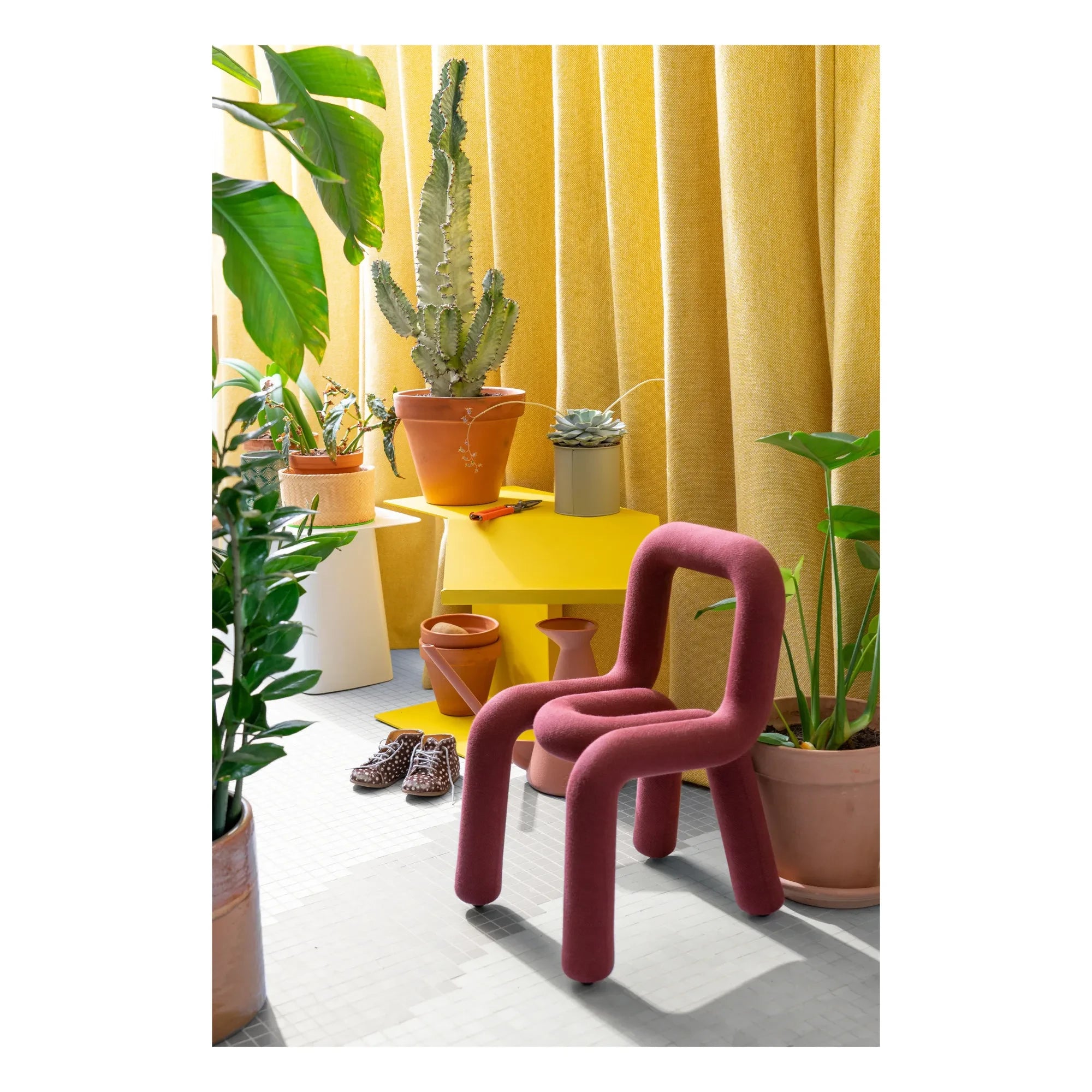 Moustache - Silla Mini Bold | Marrón