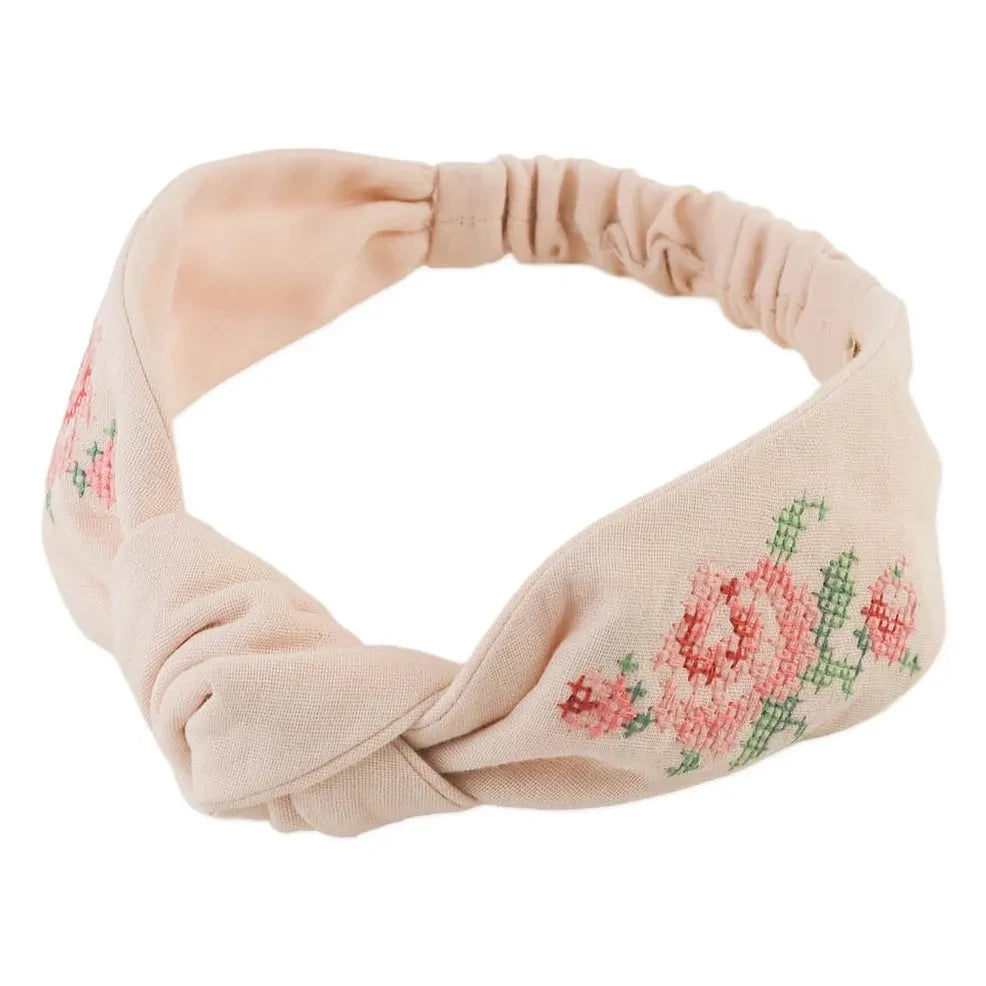 Gingersnaps - Diadema bordada Avila | Beige