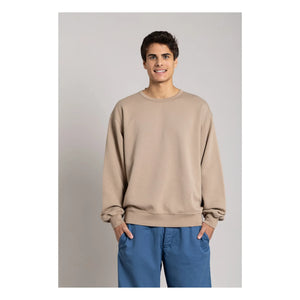 Sudadera Bond de algodón orgánico para Hombre Smallable | Marrón topo