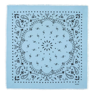 Kujten - Bandana de Cachemira Hachiko | Azul Claro