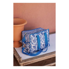Louise Misha - Bolso 36h de algodón orgánico Lilio | Azul celeste