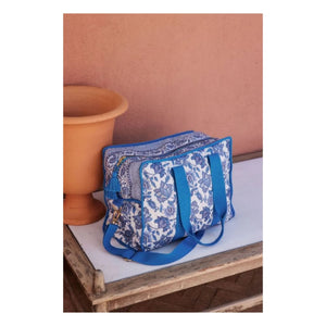 Louise Misha - Bolso 36h de algodón orgánico Lilio | Azul celeste