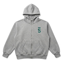 Finger in the nose - Sudadera de algodón orgánico Harlan | Gris jaspeado