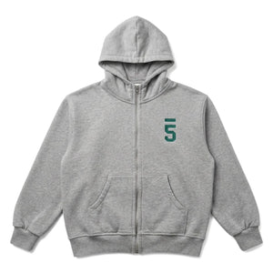 Finger in the nose - Sudadera de algodón orgánico Harlan | Gris jaspeado