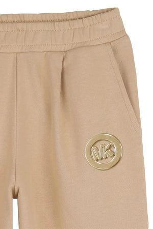 Pantalones deportivos de algodón para niños Michael Kors