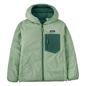 Patagonia - Abrigo de plumas reversible de fibra reciclada | Verde pálido
