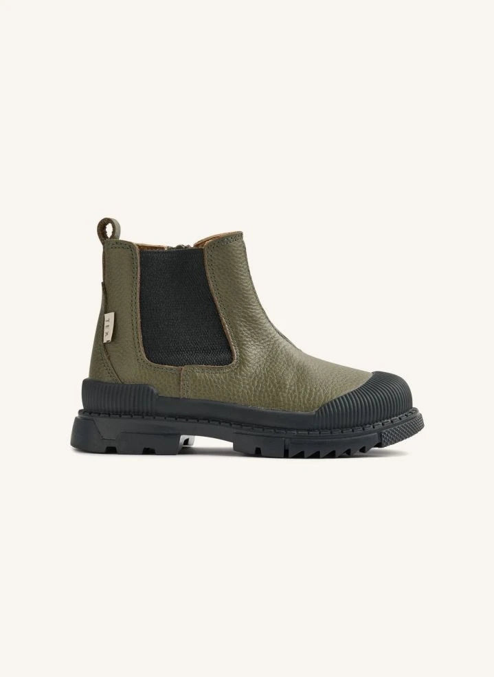 Wheat - Bota de cuero Saida Tex | Caqui