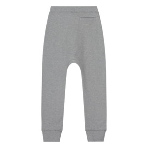 Gray Label - Jogger holgado de algodón orgánico | Gris jaspeado