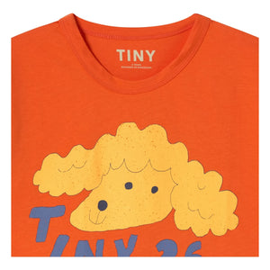 Tinycottons - Tiny 26 Camiseta de Perro de Algodón Orgánico | Naranja