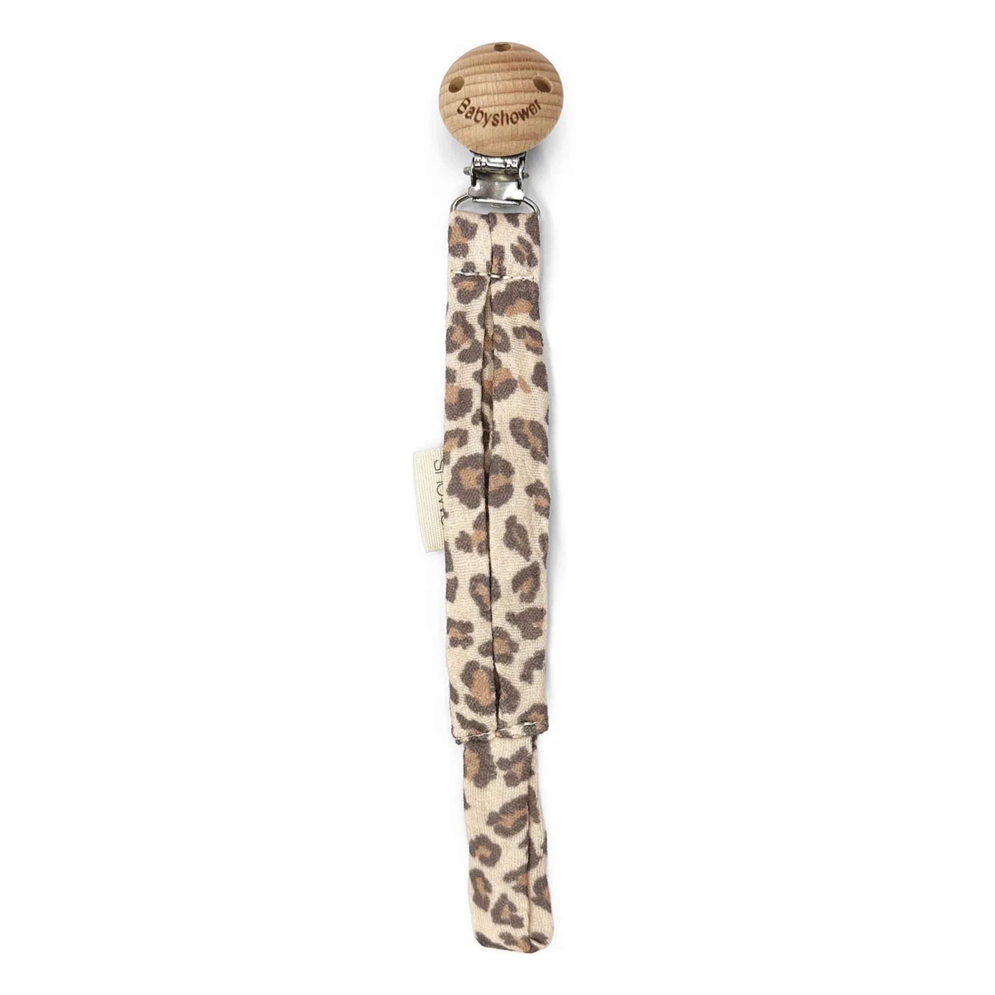 Babyshower - Pinza para chupete salvaje | Leopardo