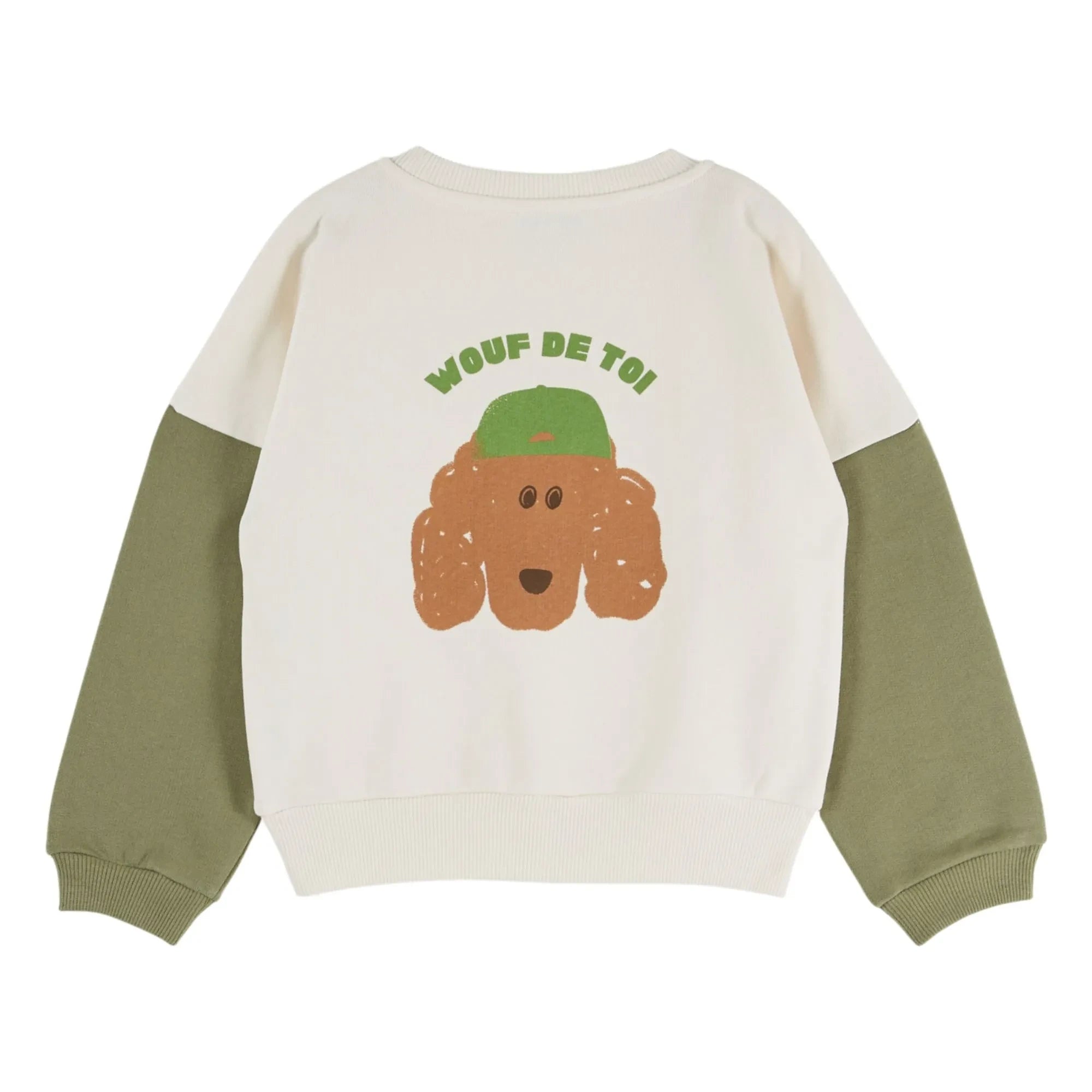 Emile et Ida - Sudadera Dog de Algodón Orgánico | Crudo