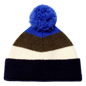 Gosoaky - Gorro de rayas Busy Bug | Azul marino