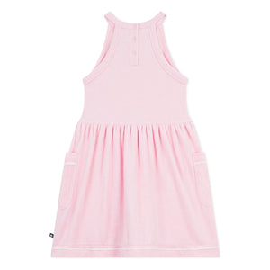 Petit Bateau - Vestido toalla rosa