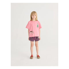 Bobo Choses - Camiseta Farm Algodón orgánico | Rosa