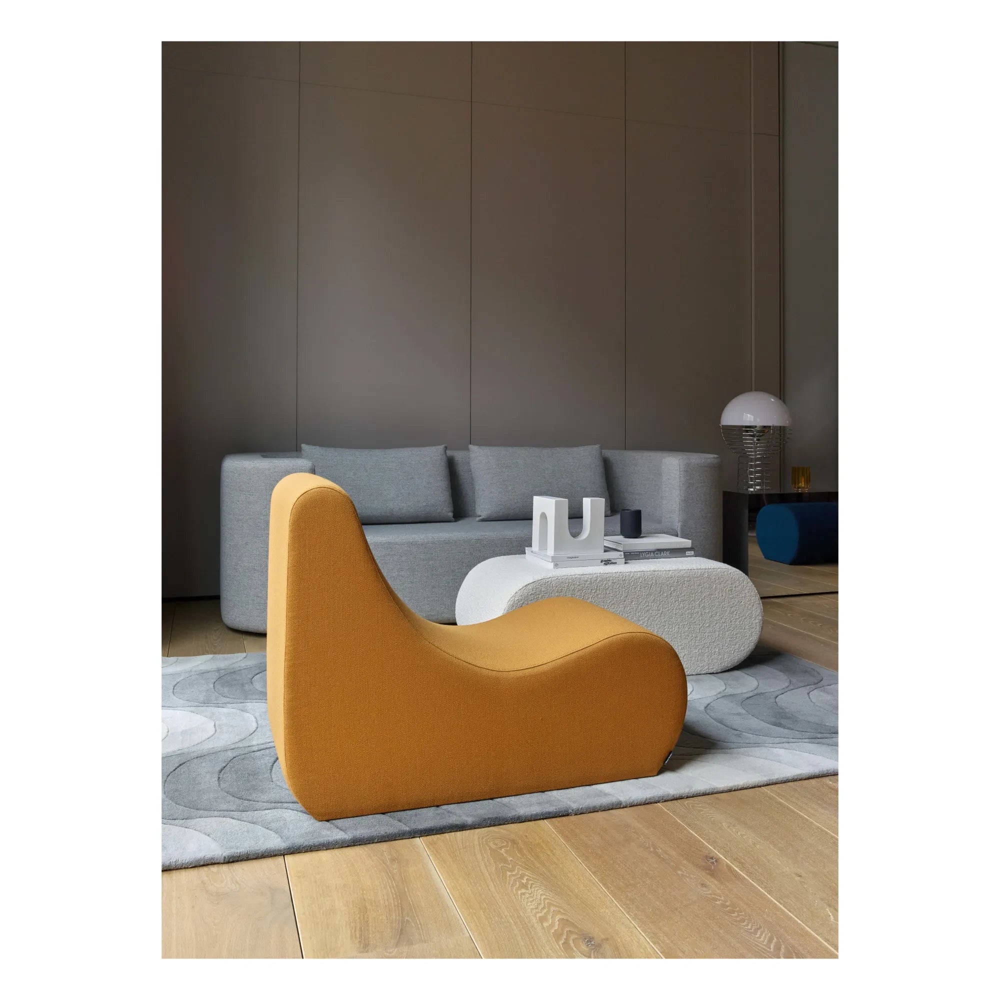 Verpan - Welle 2 Sillón de salón | Naranja