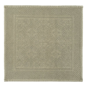 Alfombrilla de baño de algodón Haomy - Kymi | Caqui