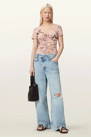 AllSaints Blusa Gabby para Mujer