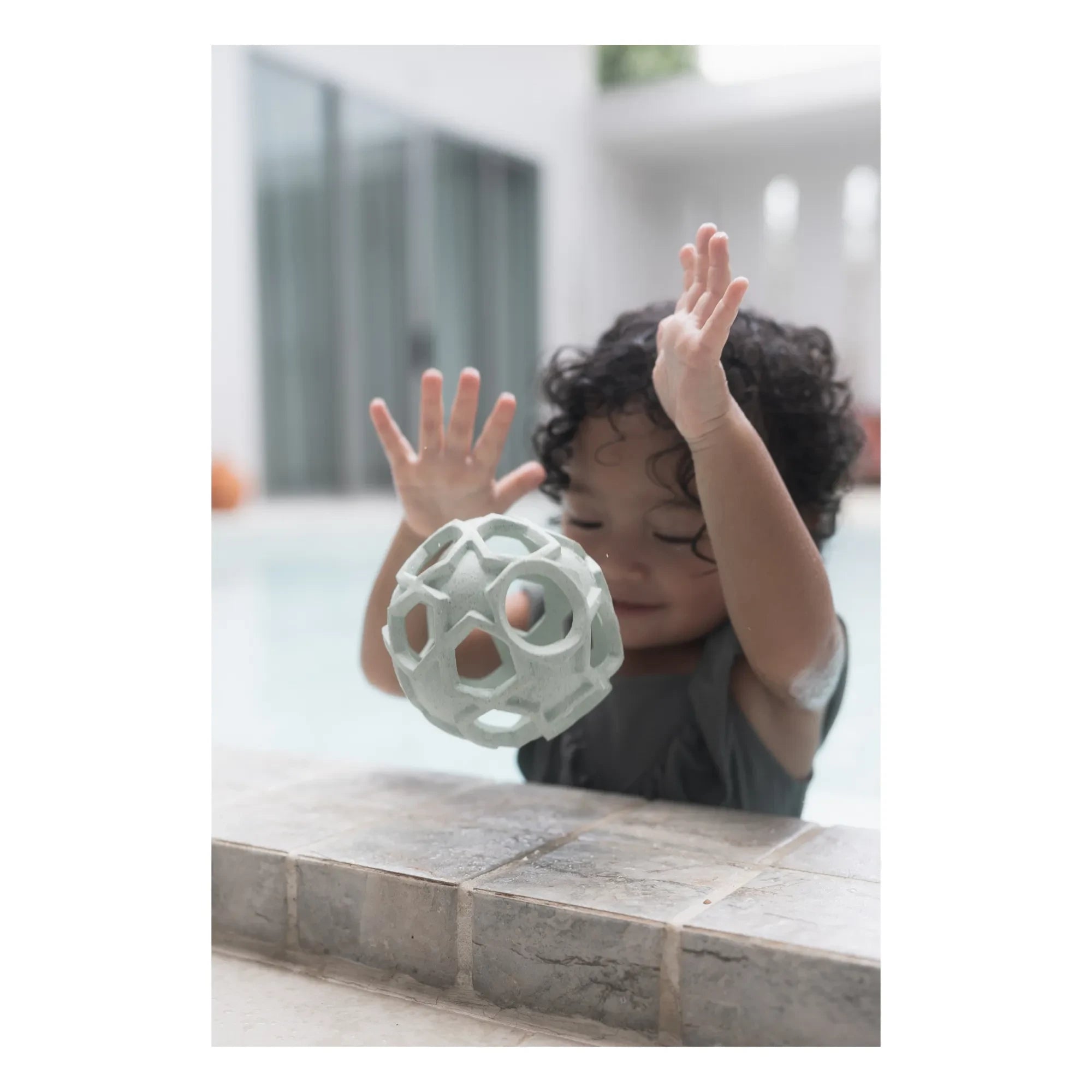 Hevea - Pelota de Estrella de Caucho Natural | Verde Menta