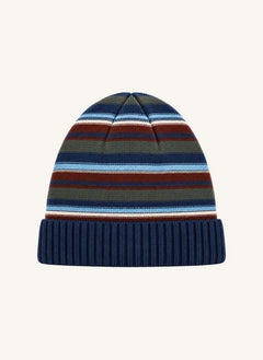 Smallable Kid - Gorra de lana a rayas Miro | Azul