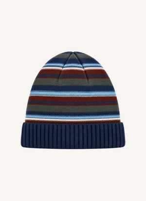 Smallable Kid - Gorra de lana a rayas Miro | Azul