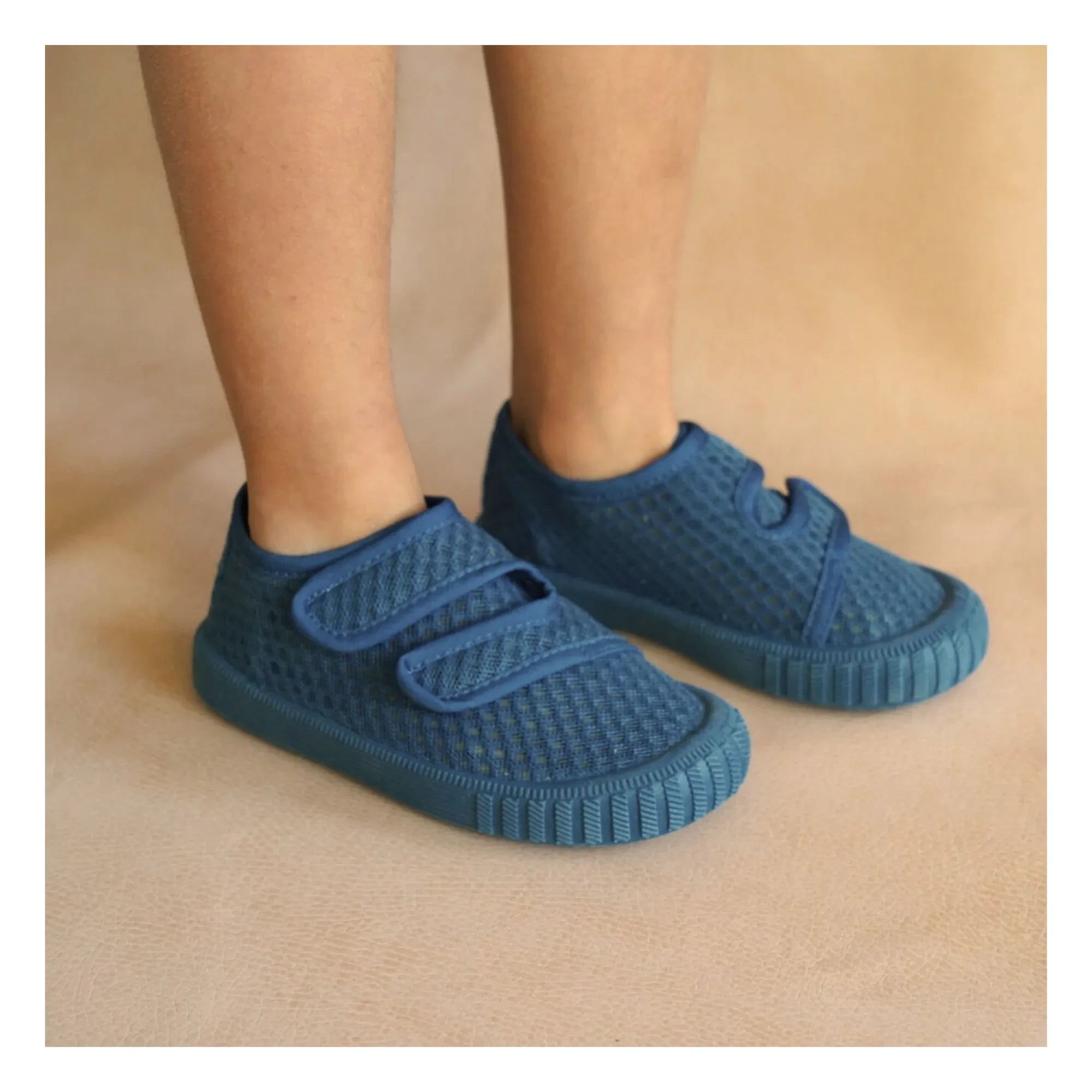 Grech & Co - Zapatillas Scratch Play de Fibra Reciclada | Azul