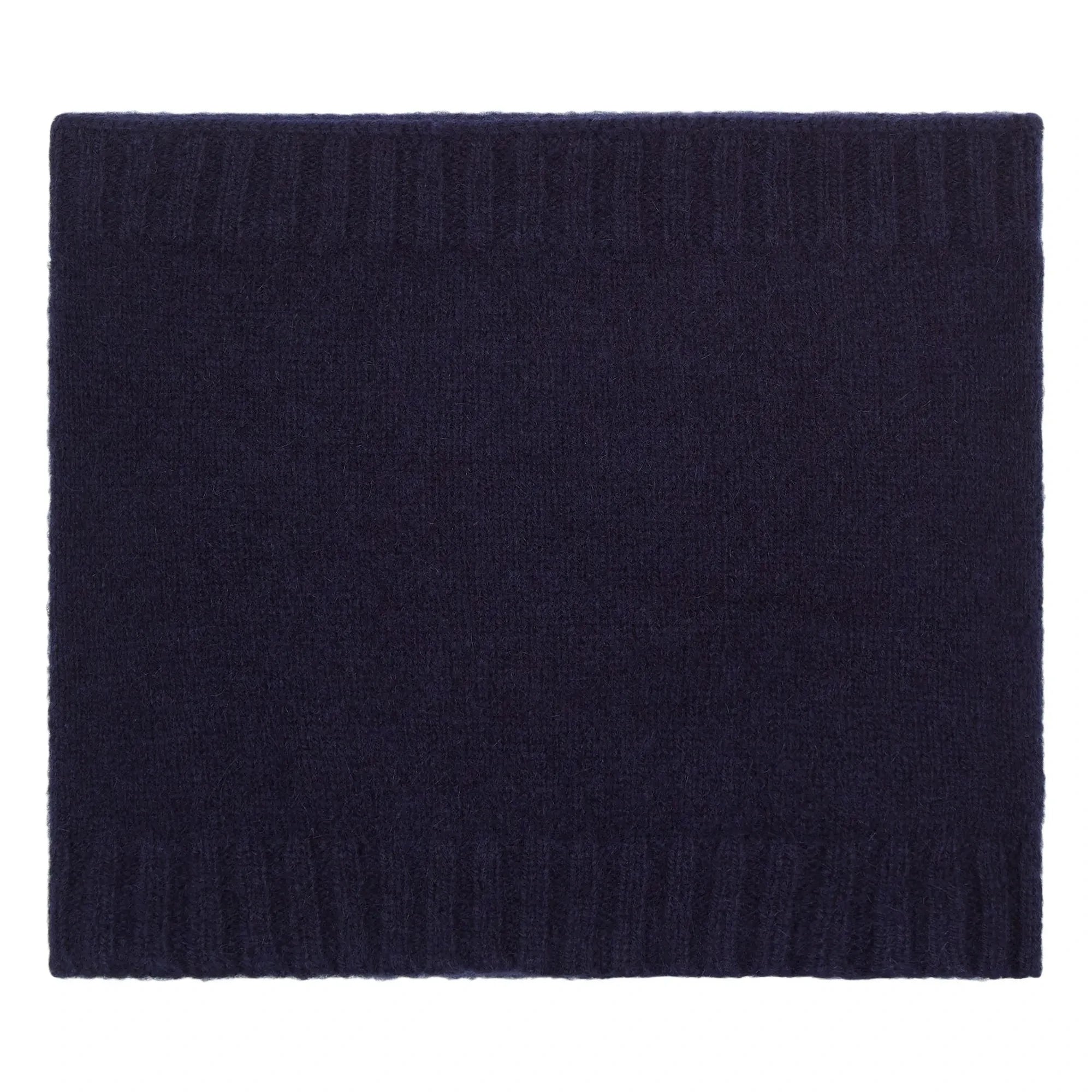 SMALLABLE BASICS - Cuello de lana virgen | Azul marino