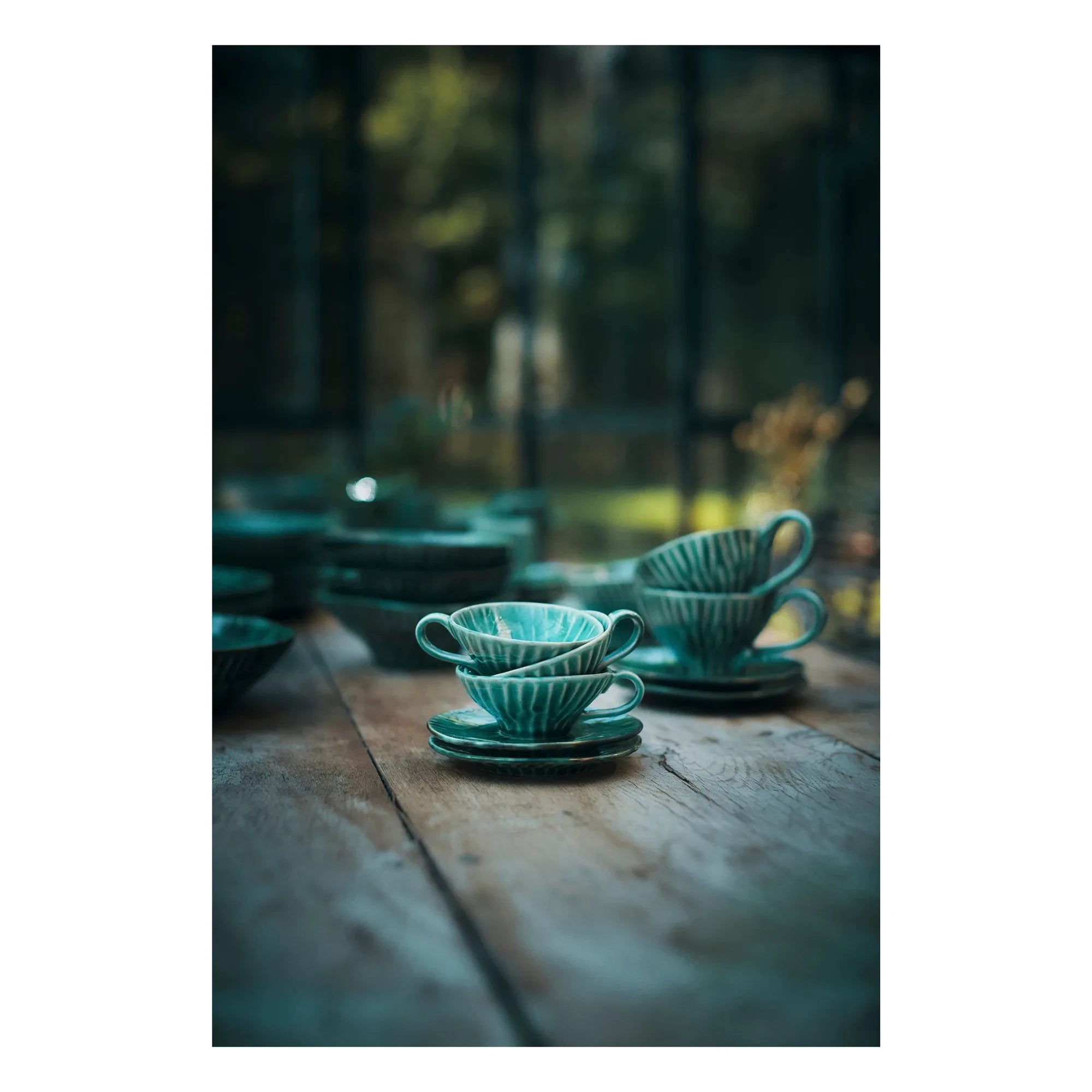 Serax - Platos Verde Lanza, Pascale Naessens - Juego de 2 | Verde