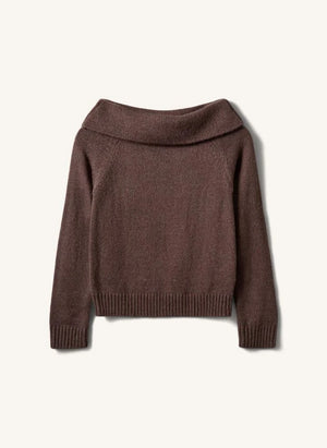 Sofie Schnoor - Sawasy Jersey de hombros descubiertos | Marrón