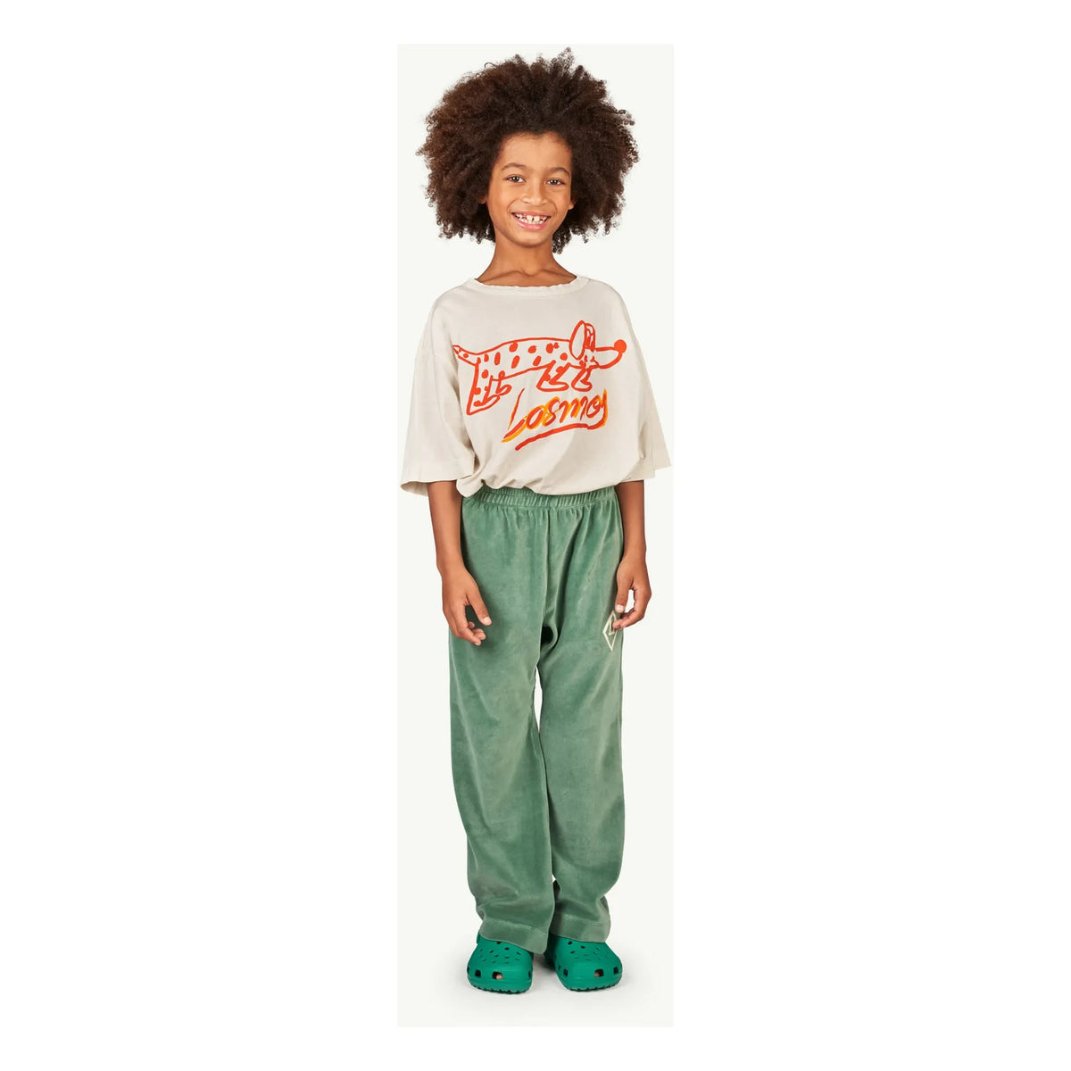 The Animals Observatory - Leggings de terciopelo Bukalemun | Verde