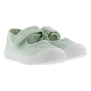 Victoria - Mercedes Tira Lona Zapatillas con Rayas | Agua