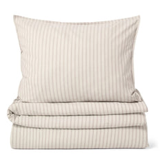 garbo&friends - Juego de cama a rayas | Beige