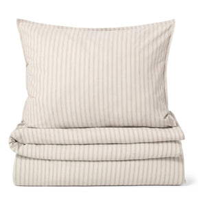 garbo&friends - Juego de cama a rayas | Beige