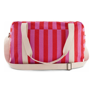 Rose in April - Bolso cambiador a rayas Raphaël | Rosa