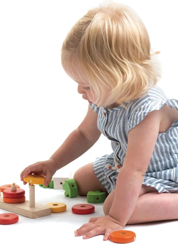 Tender Leaf Toys - Juguete de contar letras