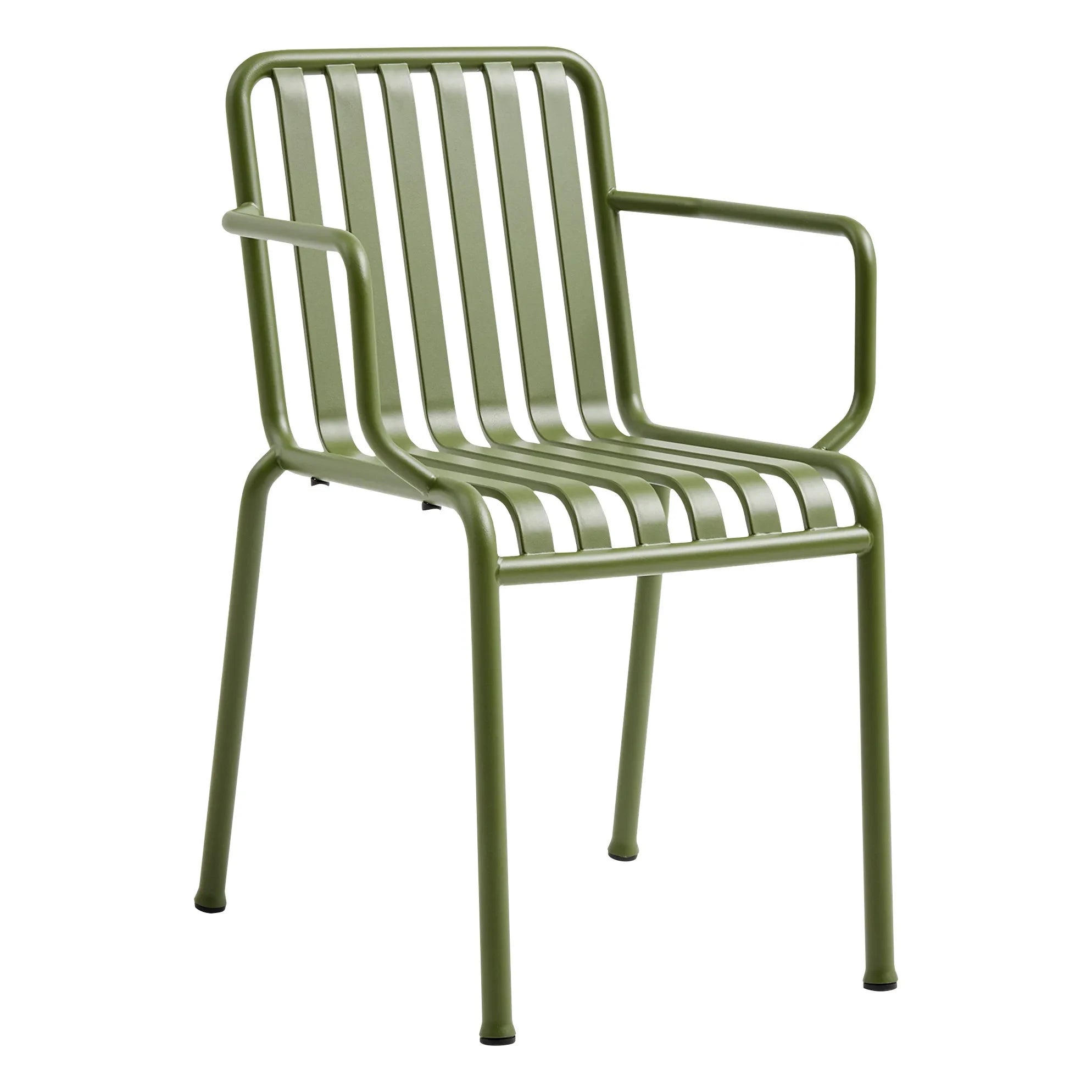 Hay - Sillón de comedor Palissade diseñado por Ronan y Erwan Bouroullec | Verde oliva