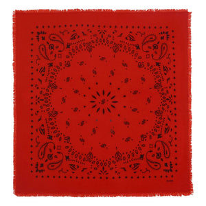 Kujten - Bandana de cachemir Hachiko | Roja
