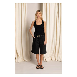 Smallable Woman - Conjunto de bermudas negras