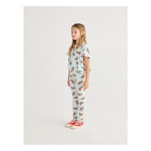 Bobo Choses - Leggings de tomate de algodón orgánico | Azul claro